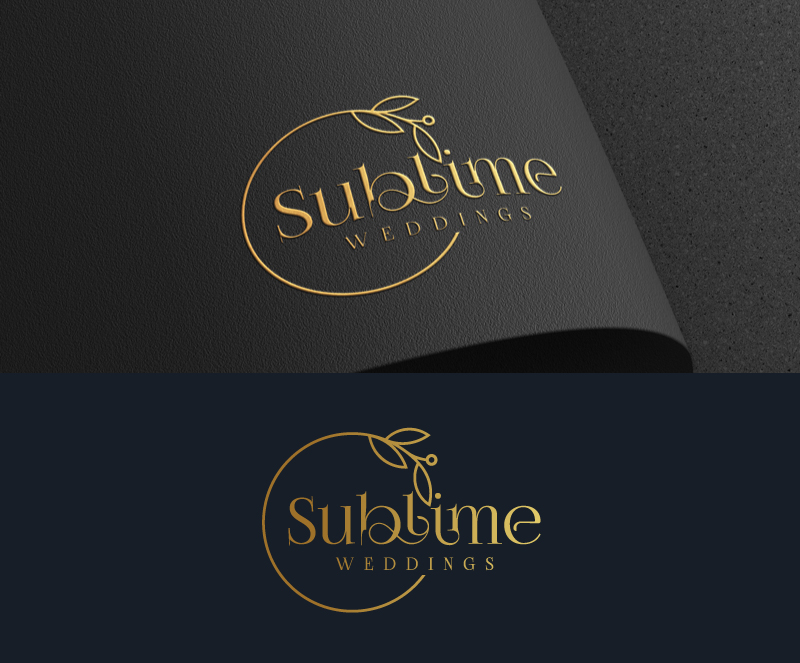 Diseño de Logo por Cliping_path para Sublime Weddings & events | Diseño #27238491