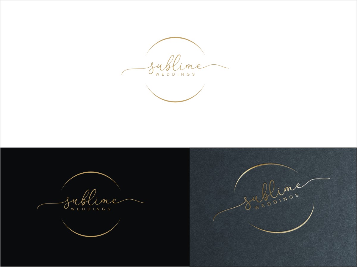 Logo Design by creative Sujsa for Sublime Weddings & events | Design #27238200