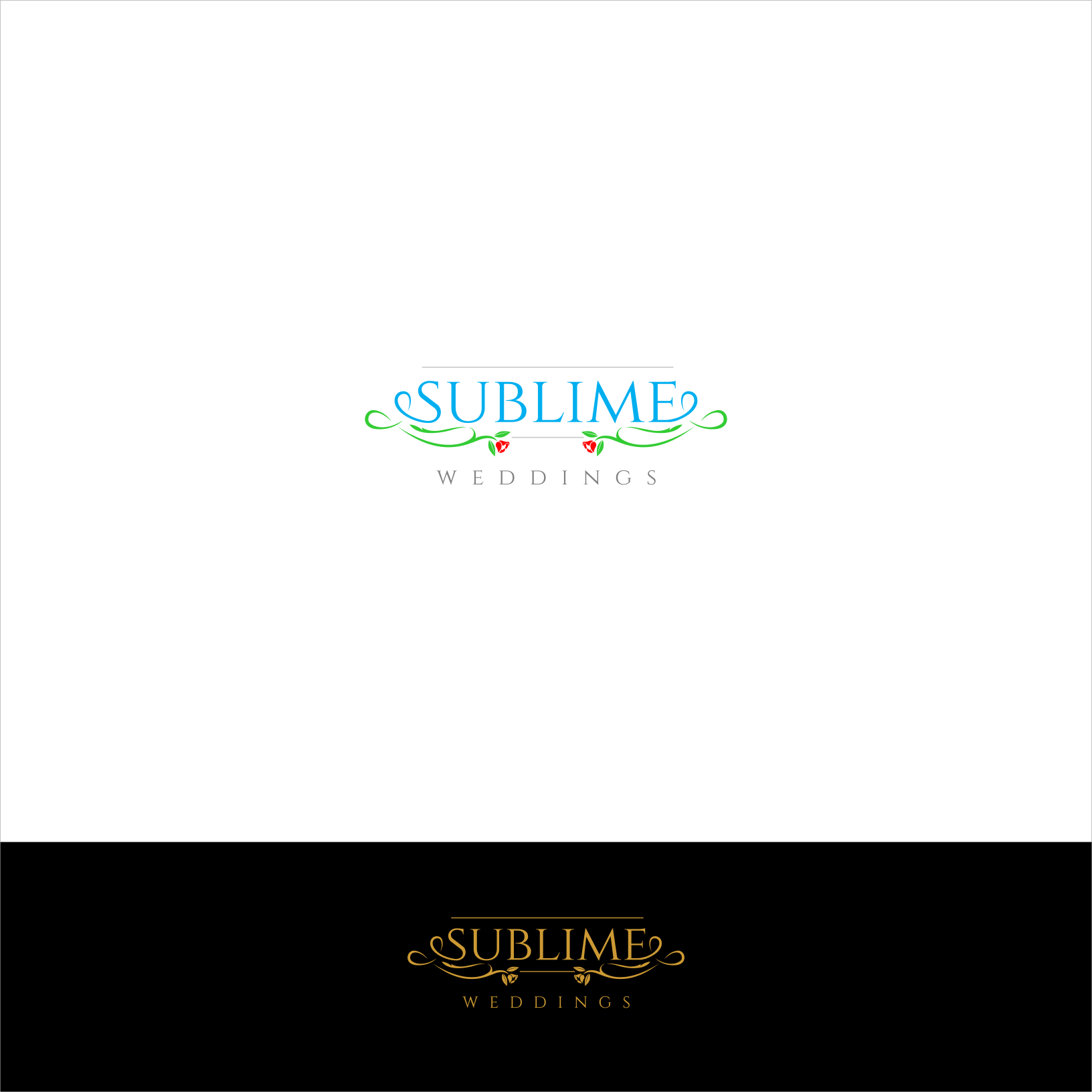 Logo Design by Arham Hidayat for Sublime Weddings & events | Design #27298271