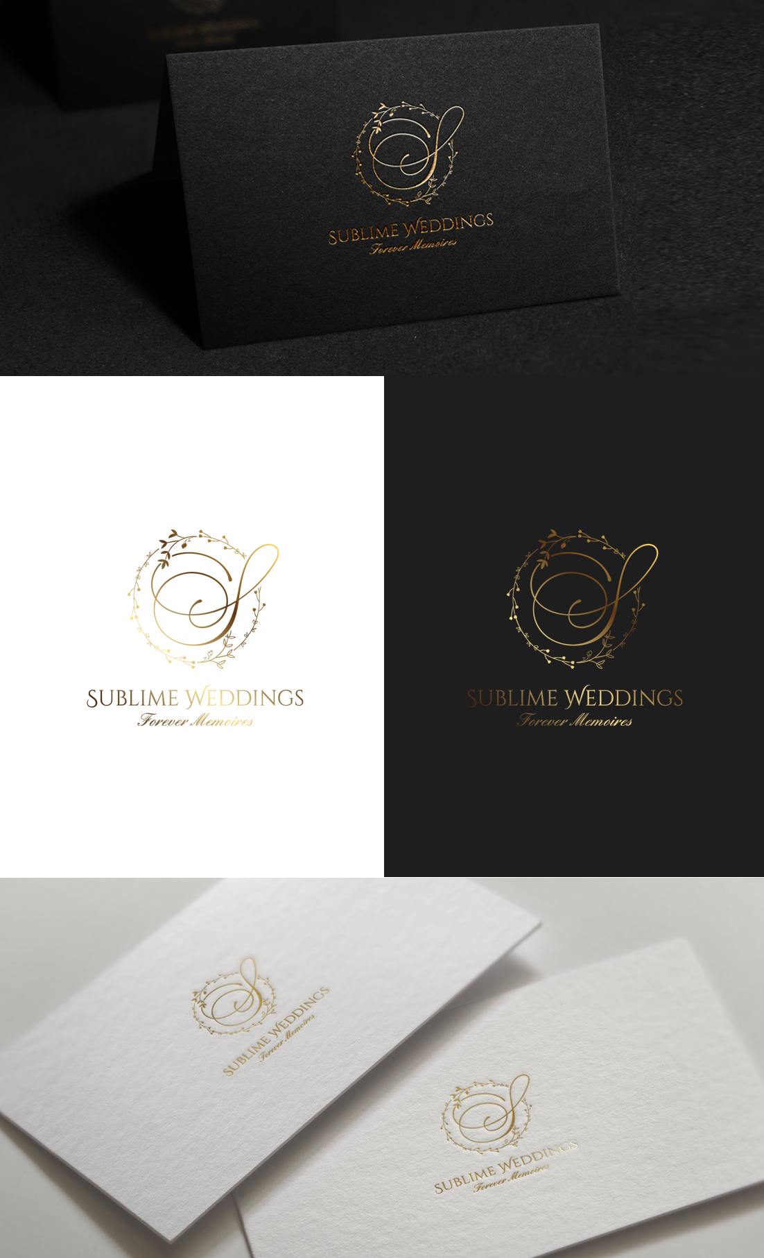 Diseño de Logo por GLDesigns para Sublime Weddings & events | Diseño #27238313