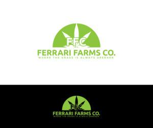 Ferrari Farms Co.  Where the grass is always greener | Logo Design by rimu
