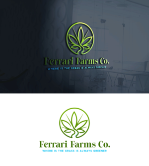 Ferrari Farms Co.  Where the grass is always greener | Design de Logo par ZeneFashions