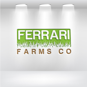 Ferrari Farms Co.  Where the grass is always greener | Logo Design by MH@Designer