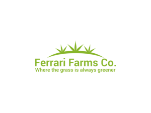 Ferrari Farms Co.  Where the grass is always greener | Logo Design by BNdesigner