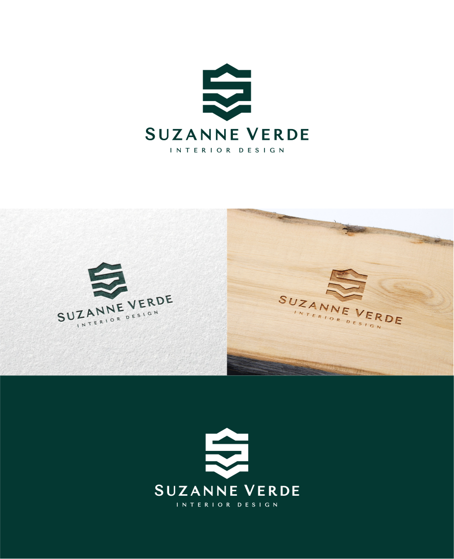 Diseño de Logo por artswolf para Suzanne Verde Interior Design | Diseño #27242947