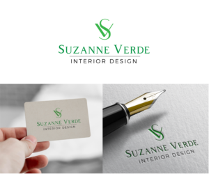 Diseño de Logo por dennisdesigns para Suzanne Verde Interior Design | Diseño: #27239152