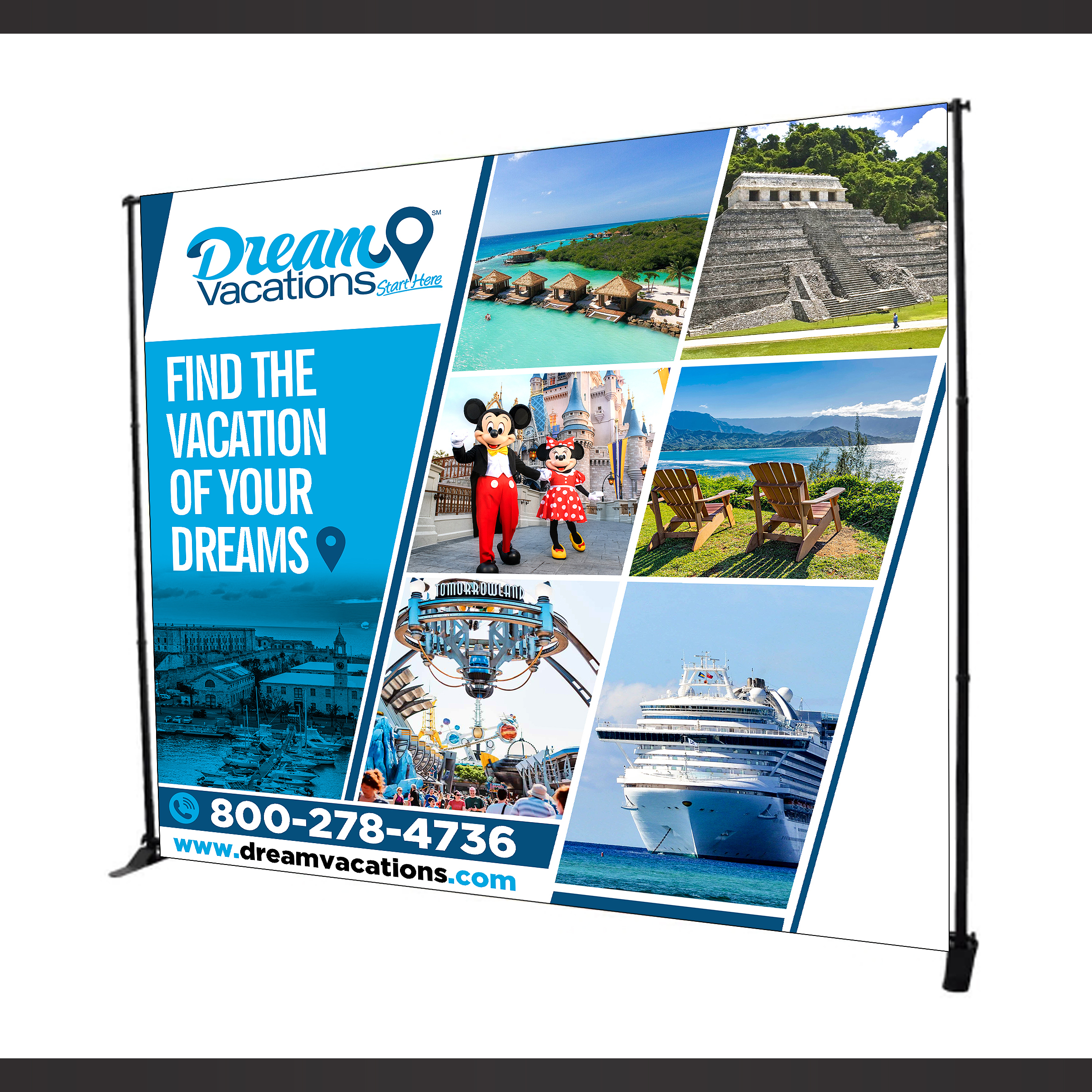 Trade Show Booth Design by Designers Hub for Always epic vacations llc | Design #27241645