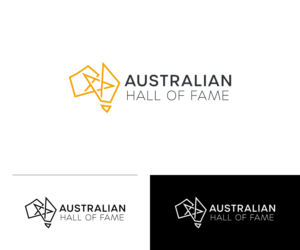 Australian Hall of Fame, or AHOF | Logo Design by WahyuHMD