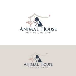 Animal House Veterinary Hospital | Logo Design by luckdesign
