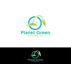 Planet Green Cleaning Co. | Diseño de Logo por hjyoo
