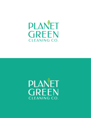 Planet Green Cleaning Co. | Diseño de Logo por lnb...