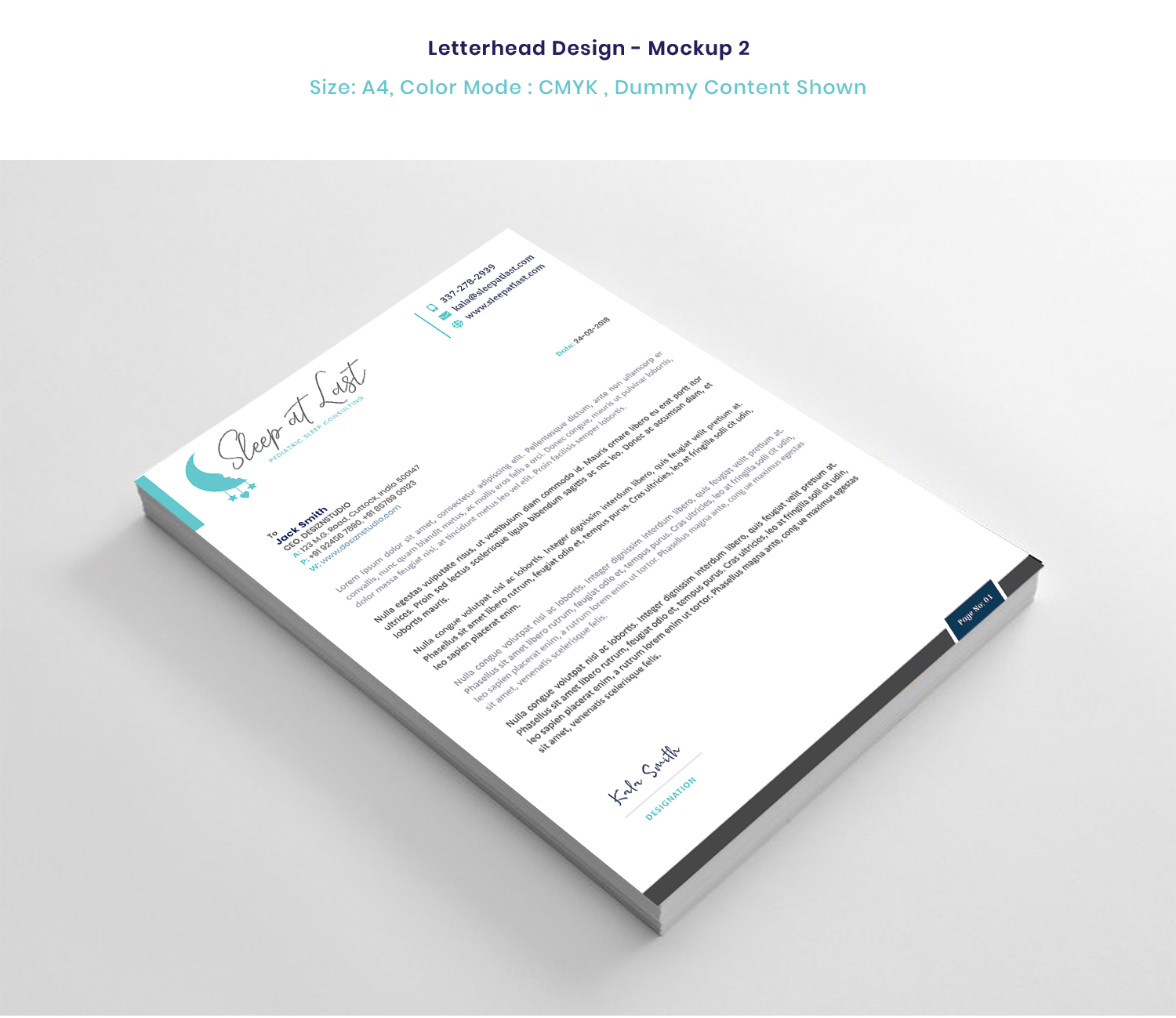 Letterhead Design by Expert Designer for this project | Design #27245385