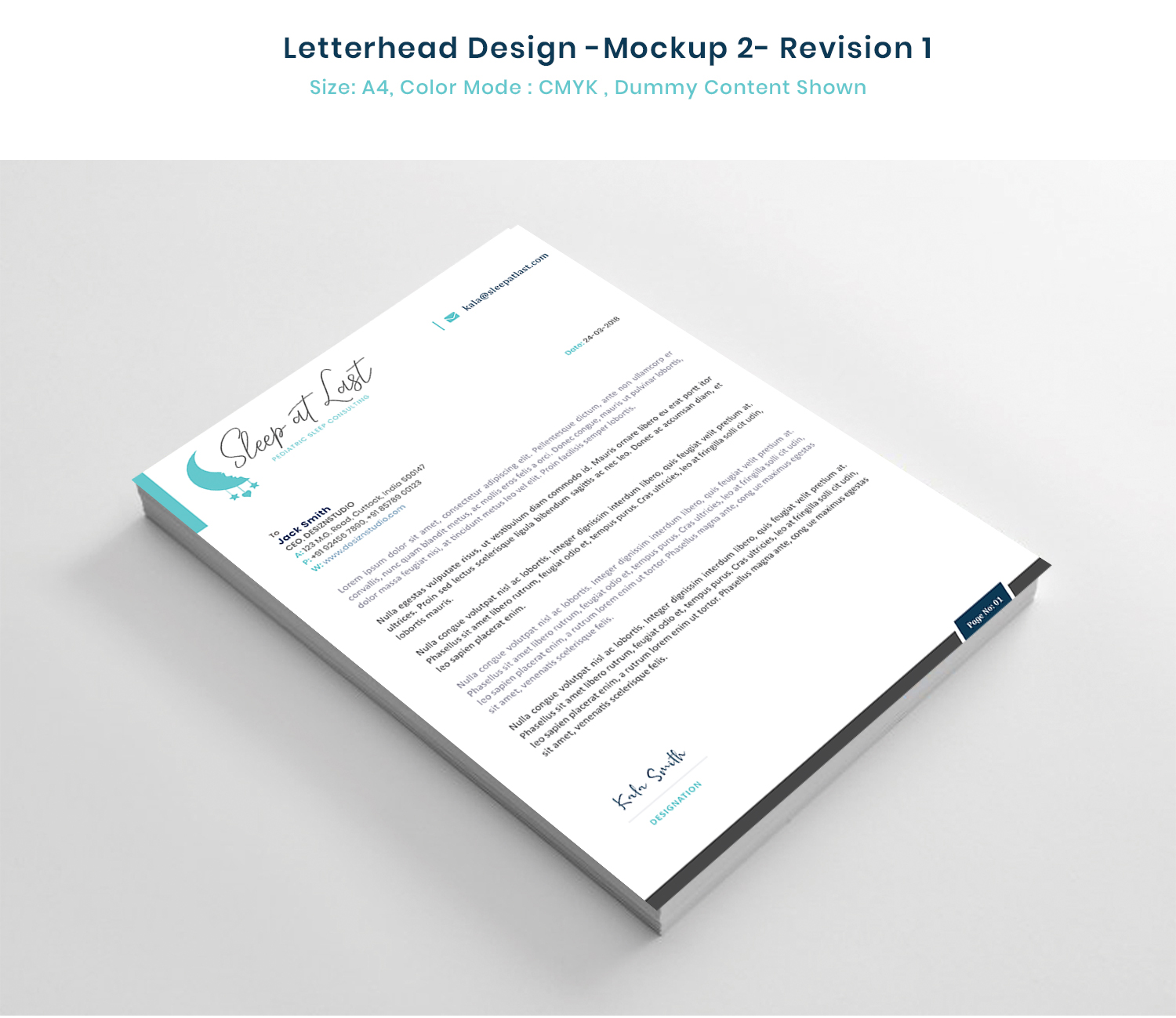 Letterhead Design by Expert Designer for this project | Design #27249922