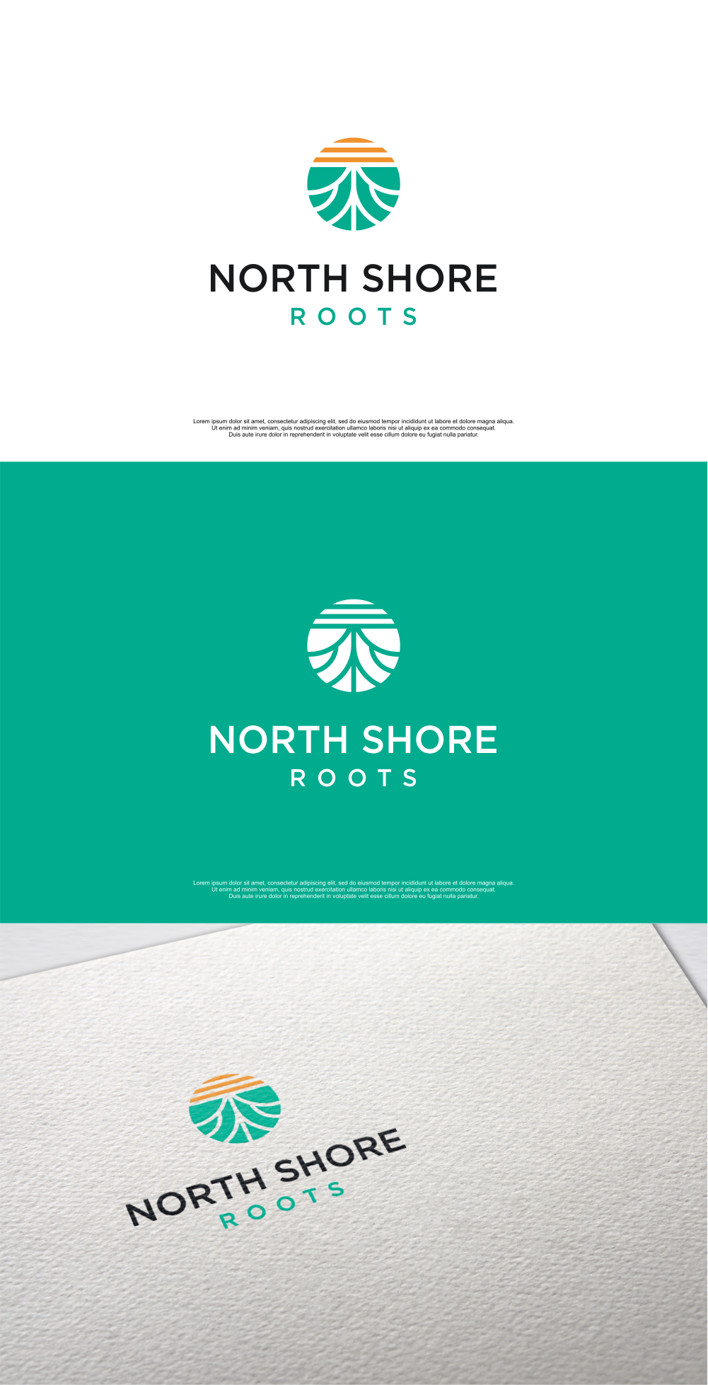 Logo Design by MASH Std for North Shore Roots | Design #27247851