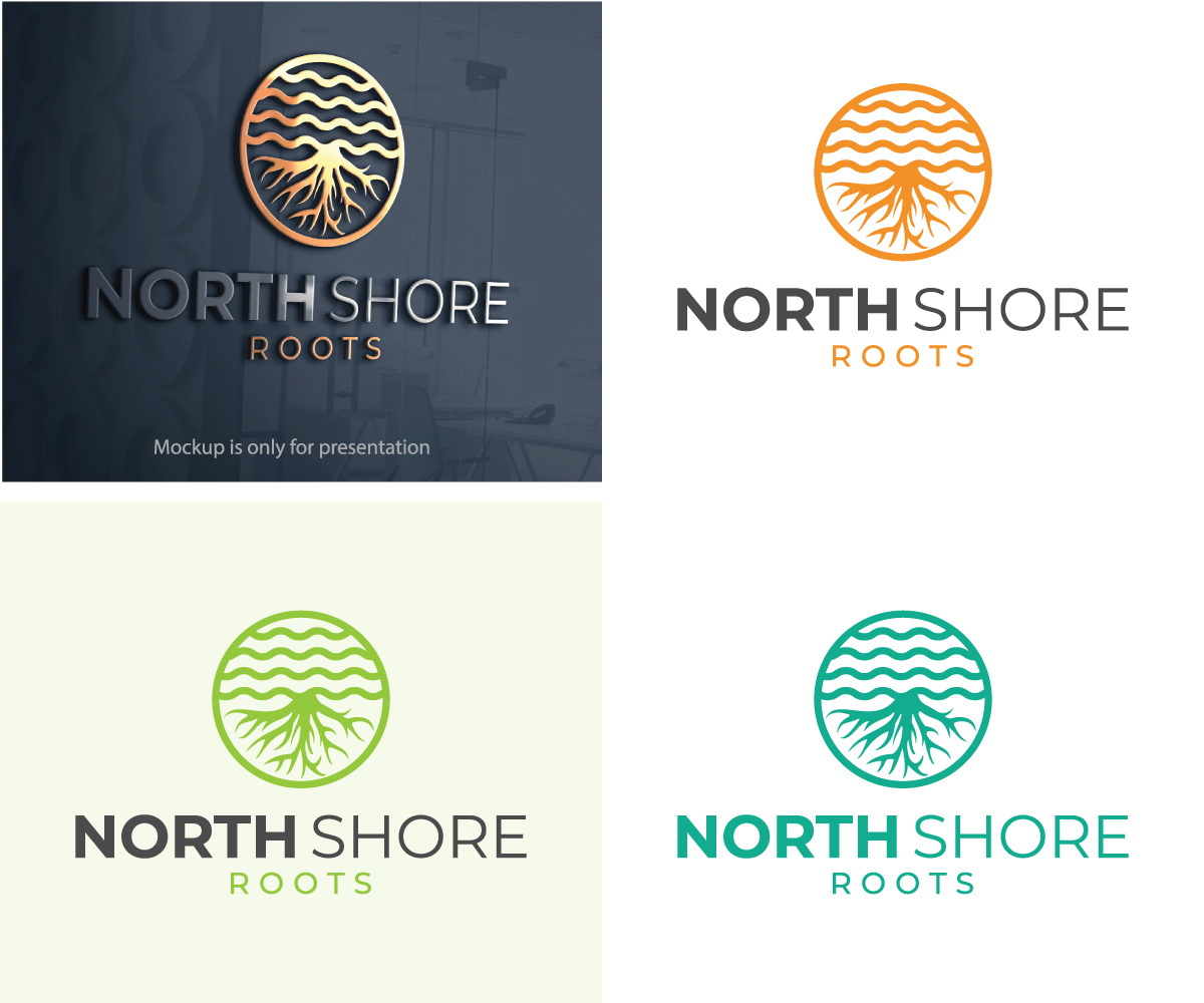 Logo Design by UN for North Shore Roots | Design #27244277