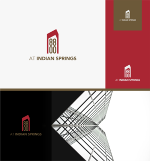 8800 at Indian Springs  | Logo Design by Sibyle