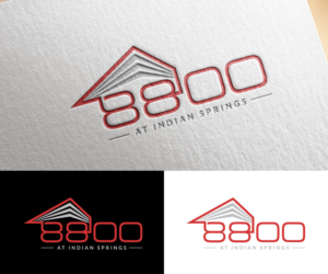 8800 at Indian Springs  | Diseño de Logo por Dot Design 3