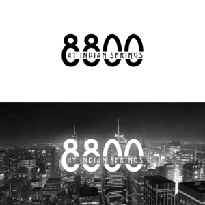 8800 at Indian Springs  | Logo Design by collinlevine