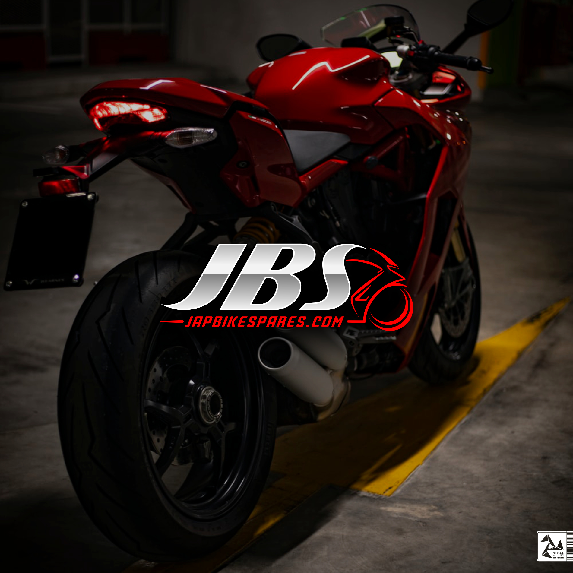 Logo Design by Origami visual for Jap Bike Spares | Design #27285075
