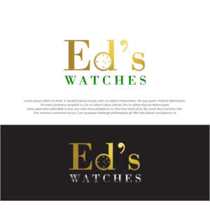 Ed’s Watches | Logo Design by farady