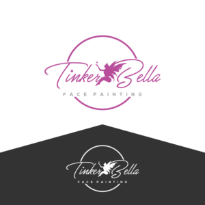 Tinker-Bella Face Painting | Logo Design by Gerald Design 3