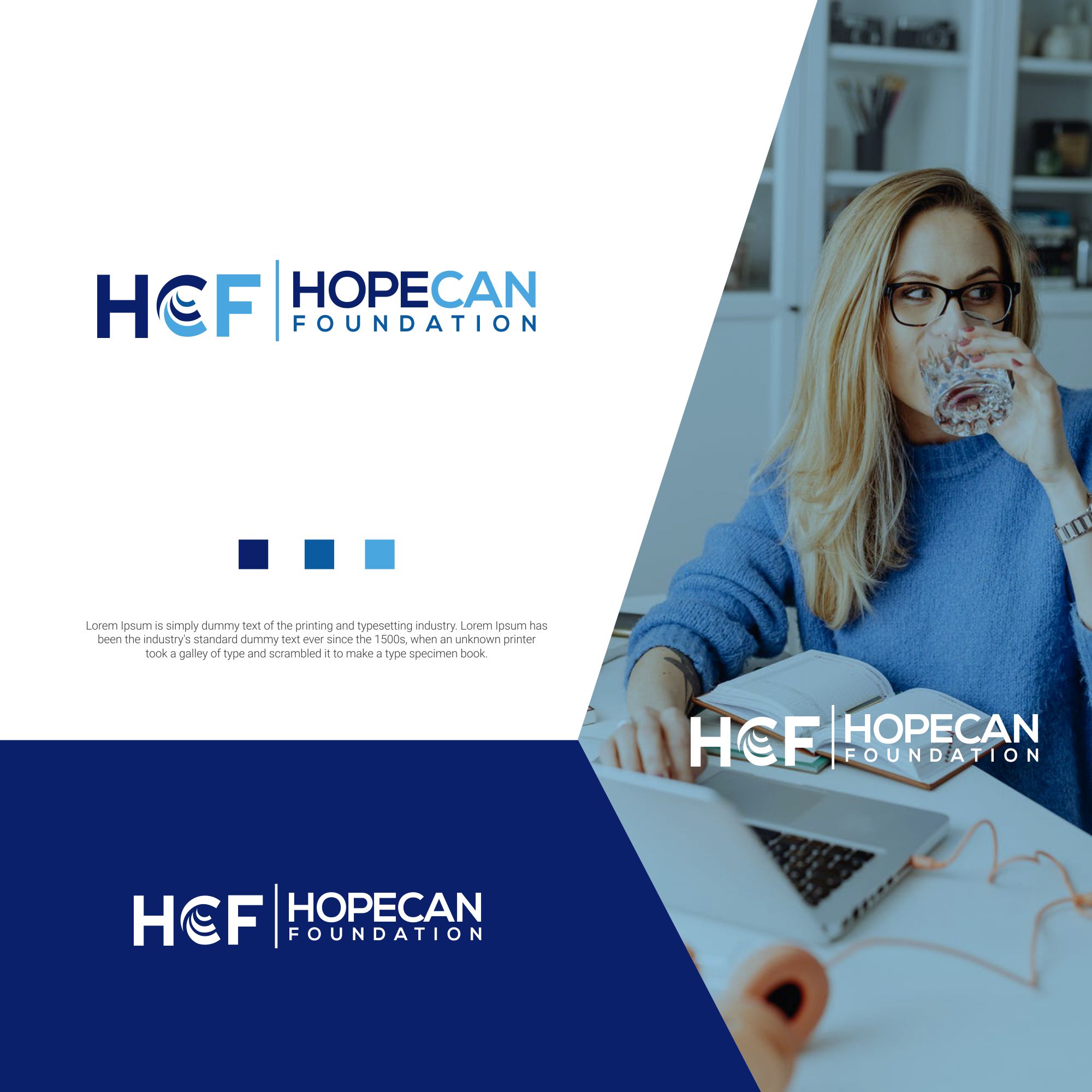 Logo Design by MX LogoArt for HopeCan, Inc. | Design #27259691
