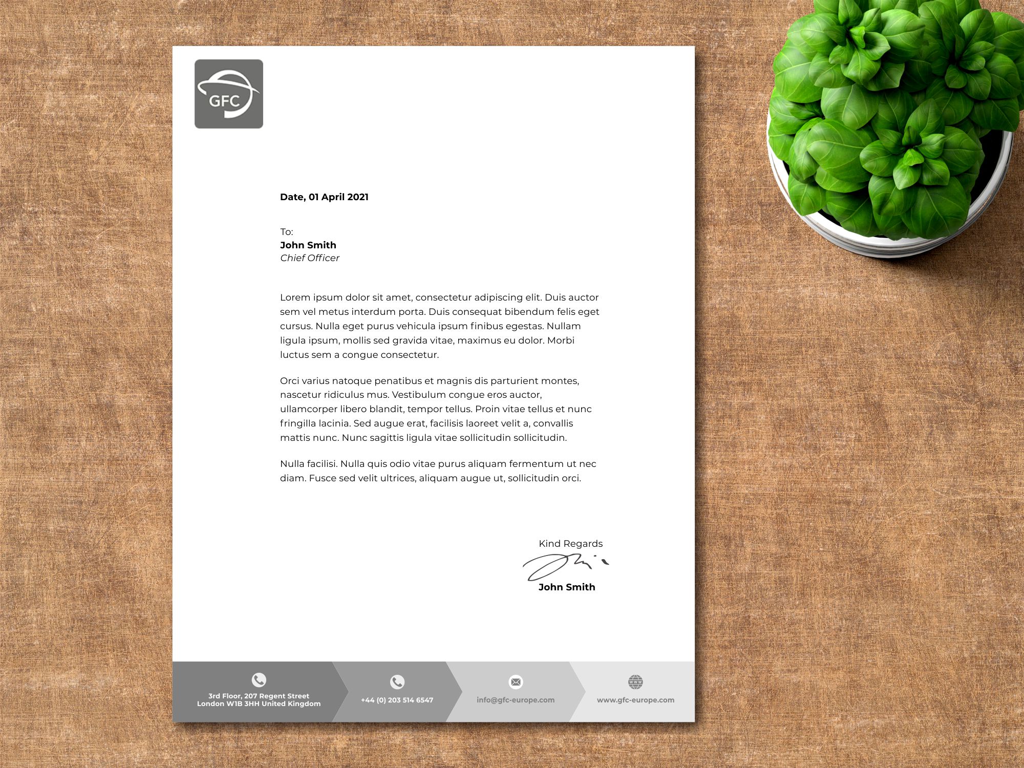 Letterhead Design by nng for this project | Design #27247598