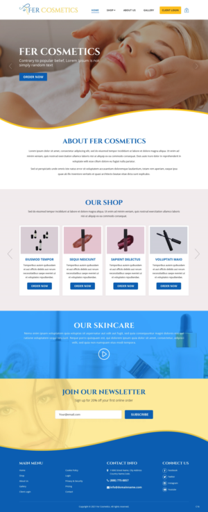 Diseño de Shopify por pb para este proyecto | Diseño: #27246275