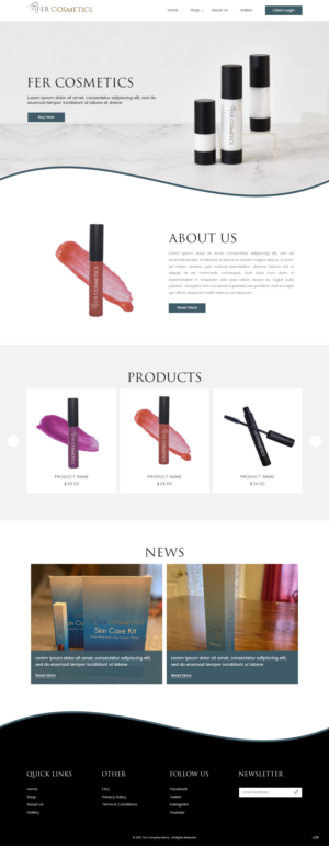 Diseño de Shopify por pb para este proyecto | Diseño: #27246279