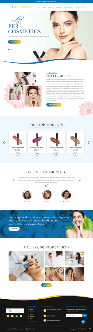 Diseño de Shopify por pb para este proyecto | Diseño: #27246280