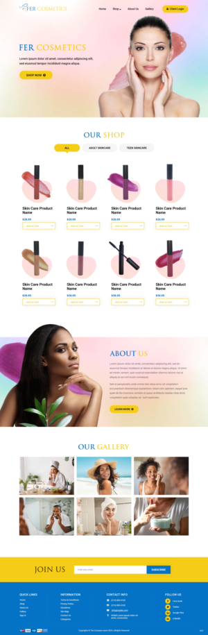Diseño de Shopify por pb para este proyecto | Diseño: #27246282