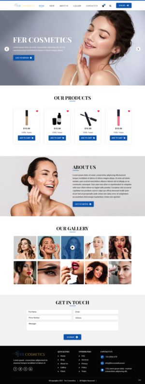 Diseño de Shopify por pb para este proyecto | Diseño: #27246285
