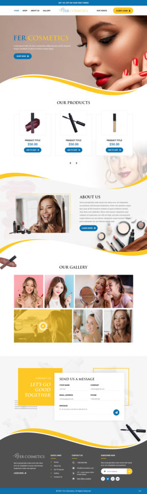 Diseño de Shopify por pb para este proyecto | Diseño: #27246286