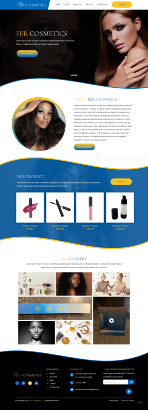 Diseño de Shopify por pb para este proyecto | Diseño: #27246287