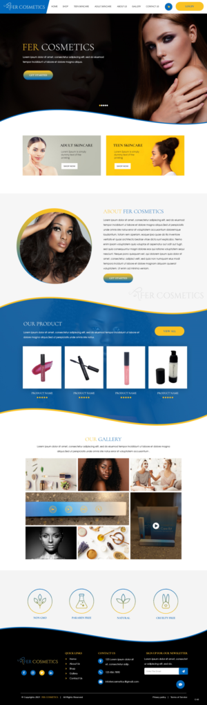 Diseño de Shopify por pb para este proyecto | Diseño: #27257906