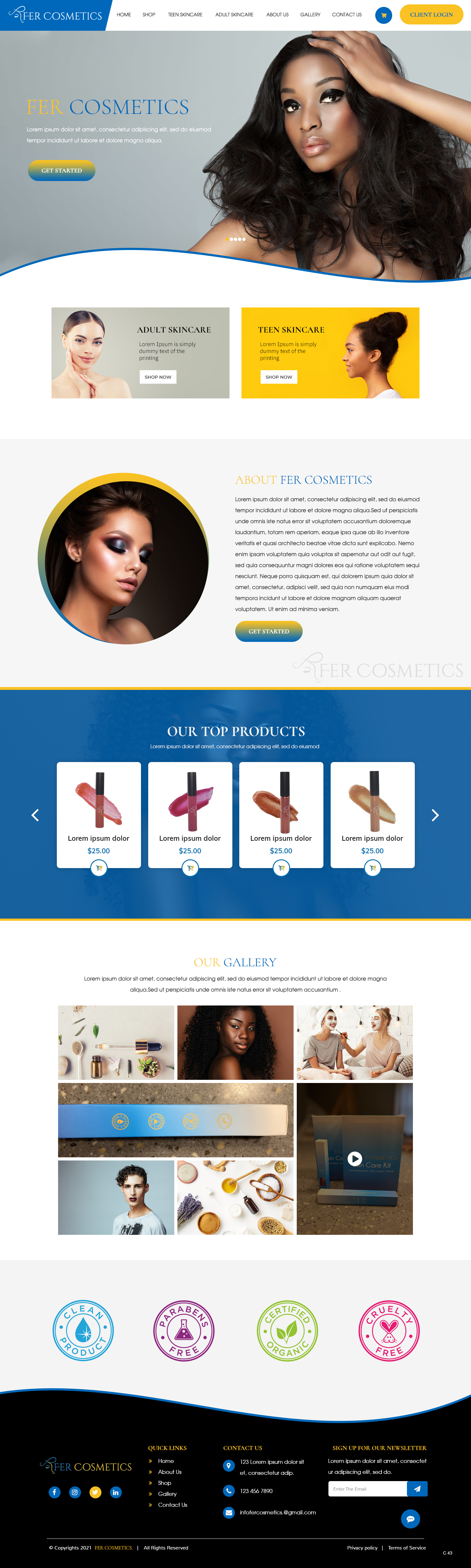 Shopify Design by pb for this project | Design #27337737
