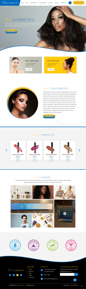 Diseño de Shopify por pb para este proyecto | Diseño #27345655