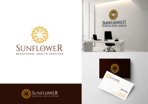 Sunflower Behavioral Health Services | Logo Design by christianpoetoe