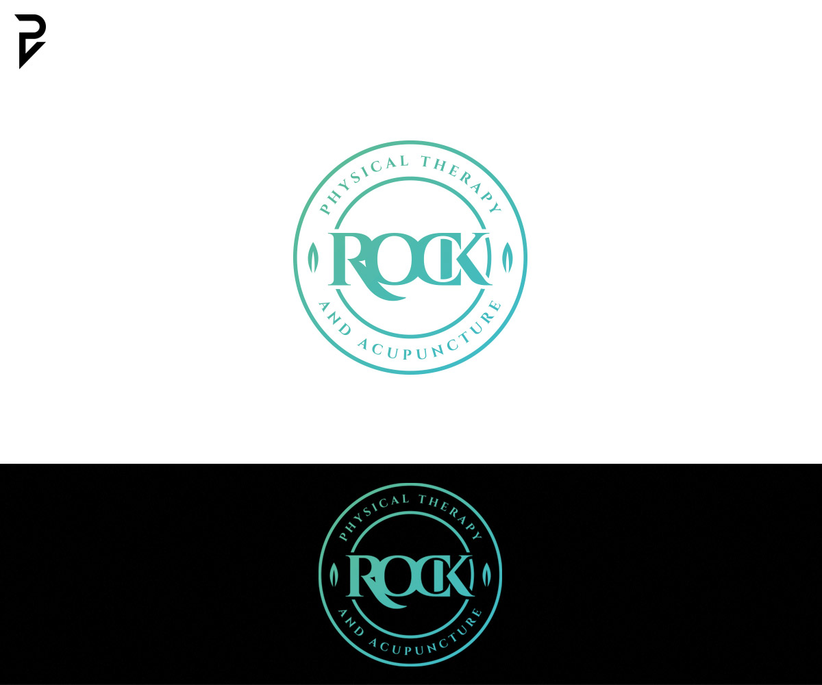 Logo Design by poisonvectors for Rock Physical Therapy and Acupuncture | Design #27246914