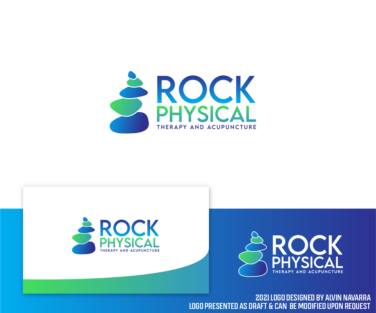 Logo Design by alvinnavarra for Rock Physical Therapy and Acupuncture | Design #27259626