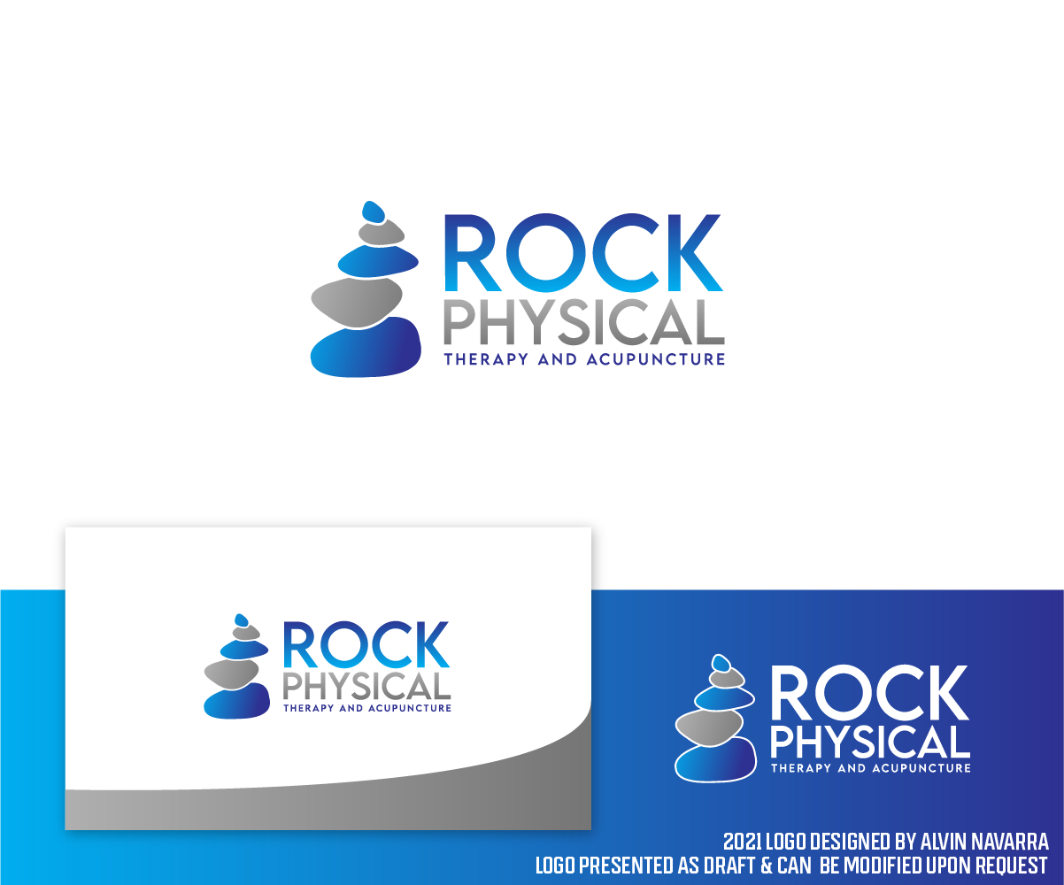 Logo Design by alvinnavarra for Rock Physical Therapy and Acupuncture | Design #27259631
