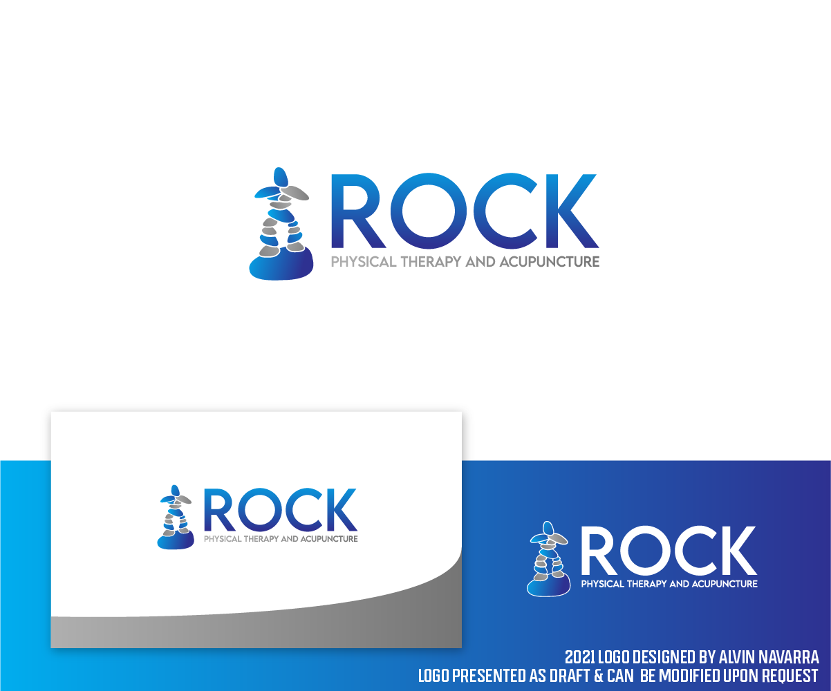 Logo Design by alvinnavarra for Rock Physical Therapy and Acupuncture | Design #27277375