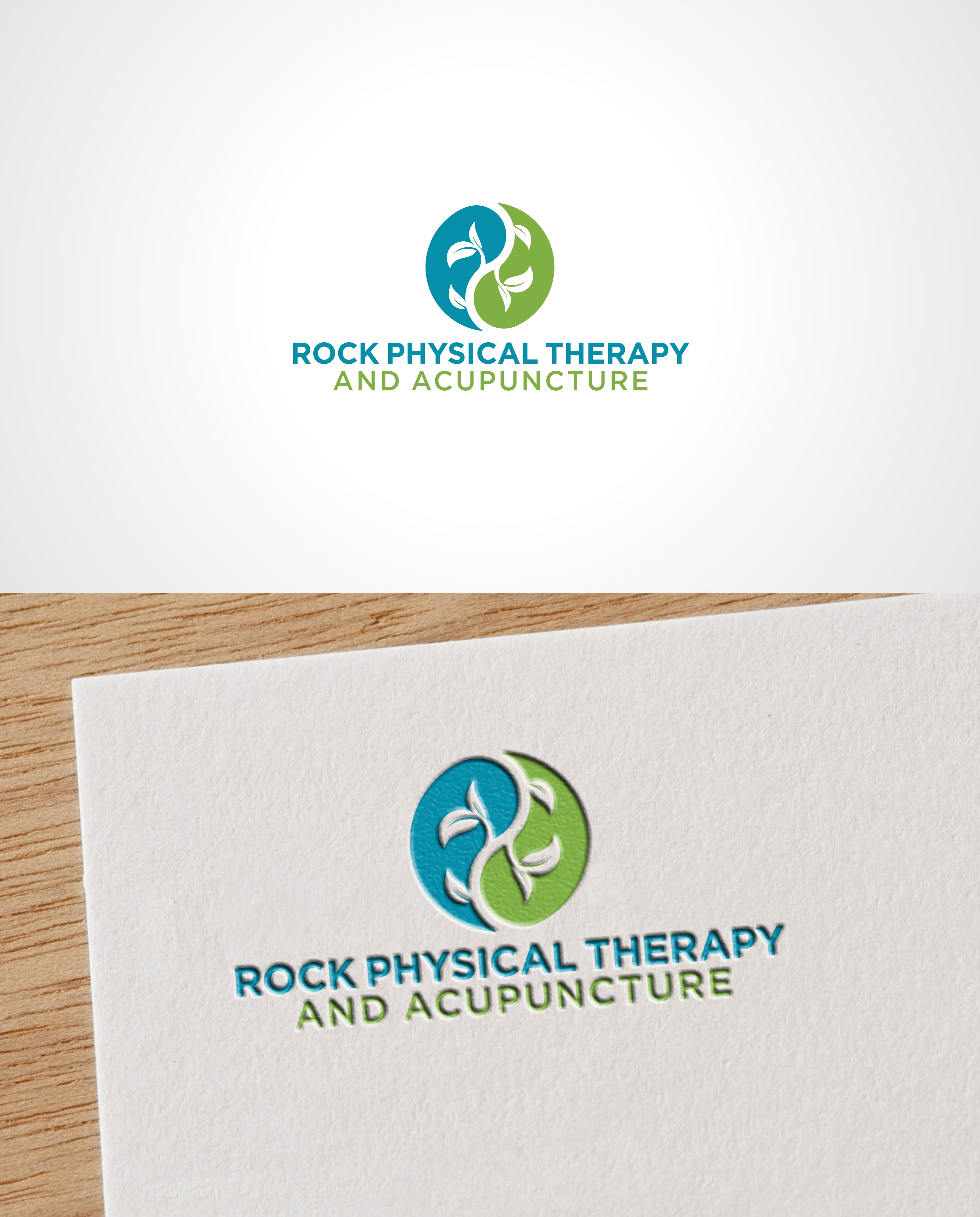 Logo Design by Joenet Jayawarna for Rock Physical Therapy and Acupuncture | Design #27274794