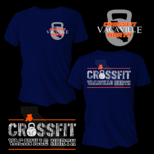 CrossFit Vacaville North Competition tshirts | T-shirt Design by Graphic Storm