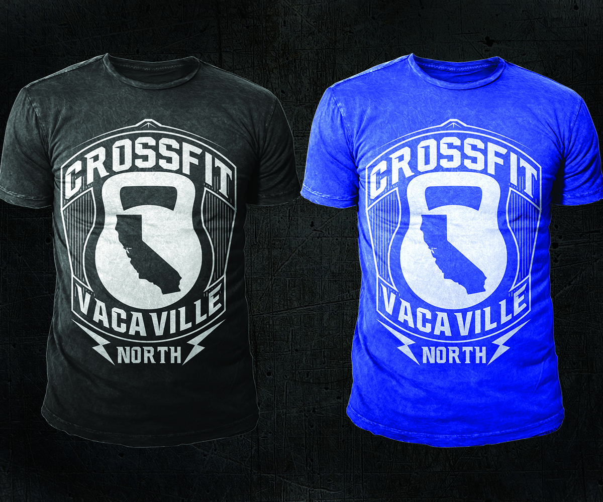 Design de T-shirt par Milton Bhowmik pour CrossFit Vacaville North | Design #27246401