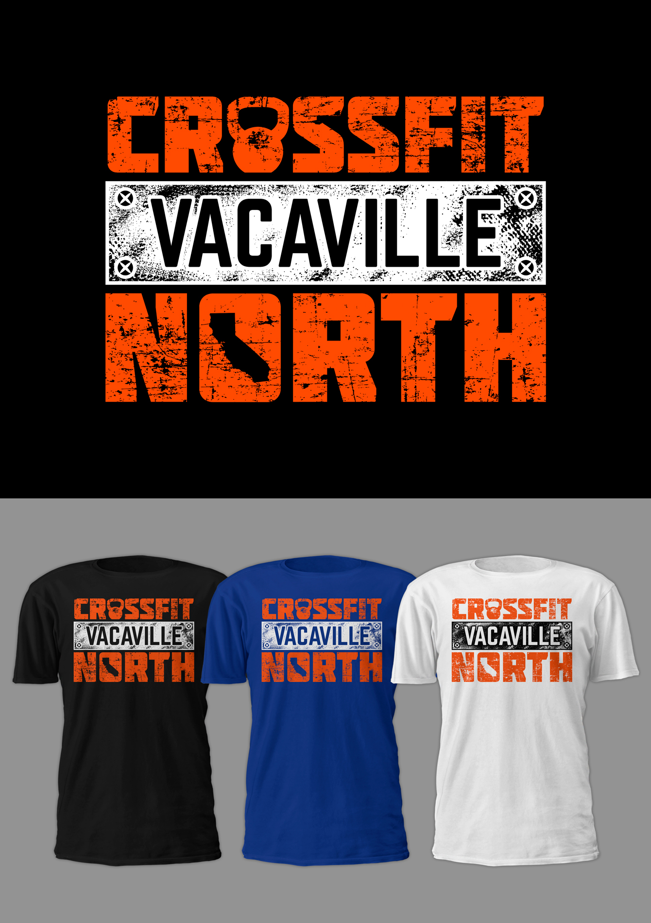 T-shirt Design by D'Mono for CrossFit Vacaville North | Design #27249072