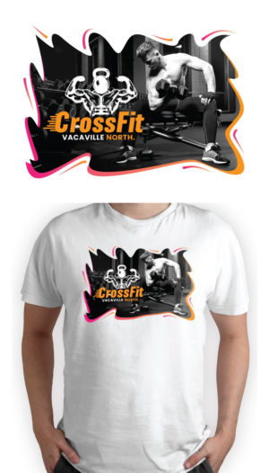 T-Shirt-Design von HAREESH (Creative Graphic Designer) für CrossFit Vacaville North | Design: #27251963