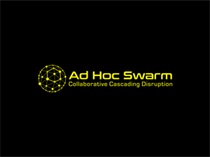 Ad Hoc Swarm - Collaborative  Cascading Disruption | Logo Design by BNdesigner