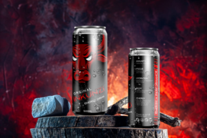 Energy Drink label Inkunzi | Label Design by Lezette_G