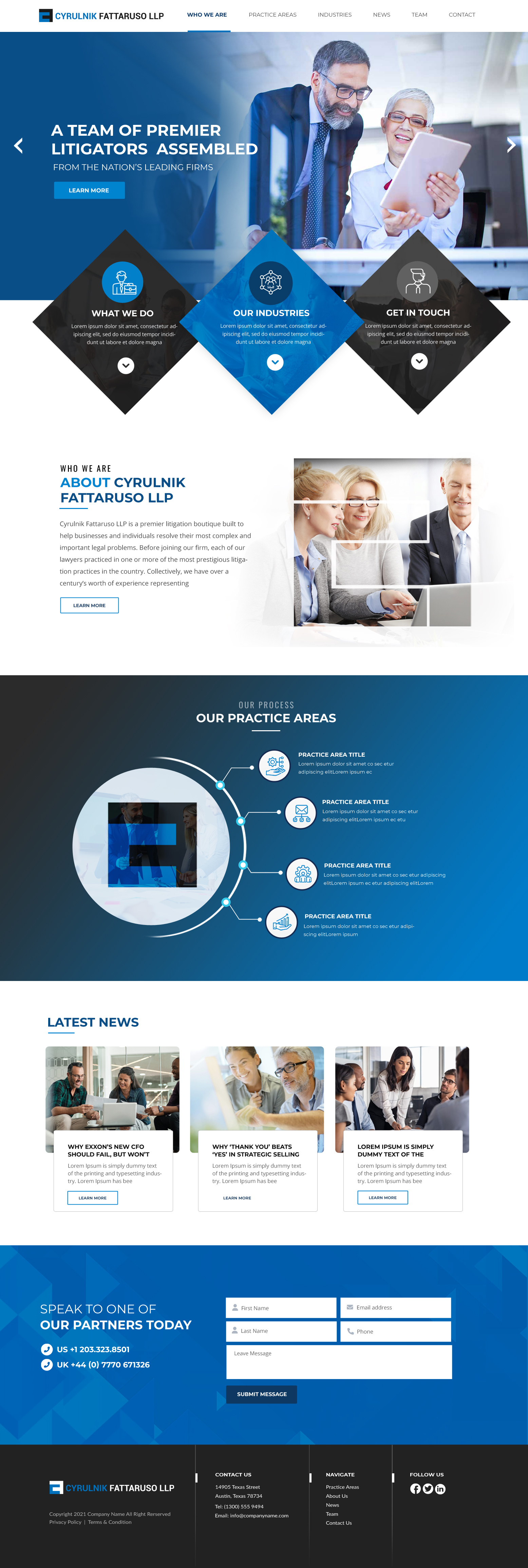 Web Design by Blue Sparrow for this project | Design #27267966